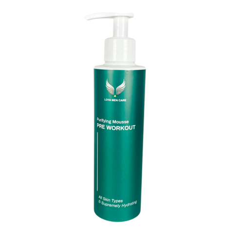 PRE WORKOUT • Face Wash •  All Skintypes • Natural •  190 ml