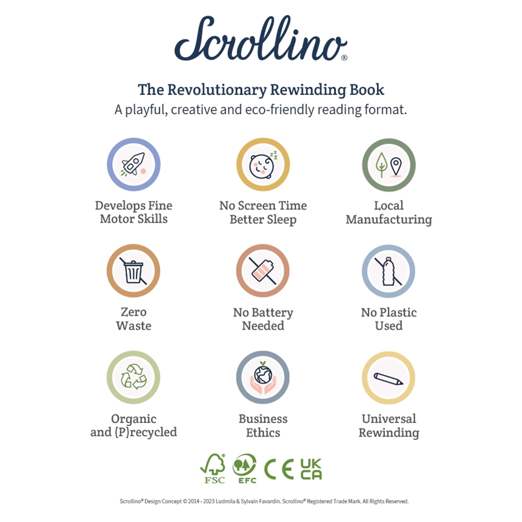 Kleurboek voor kinderen - Scrollino Coloring