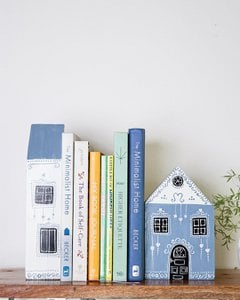 Buchstützen „At Home“ – 2er-Set