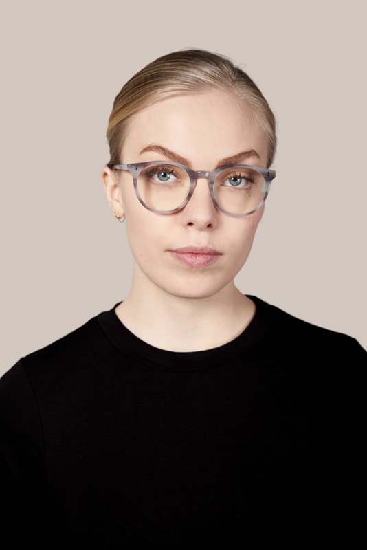 Blue light blocking glasses, Cat model, acetate frame, Shadow color