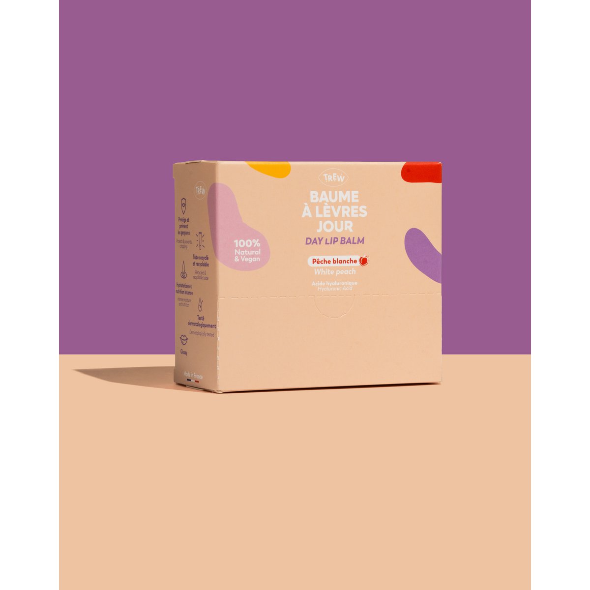 Distributor : Day Lip Balm Peach Aroma 100% Natural & Vegan