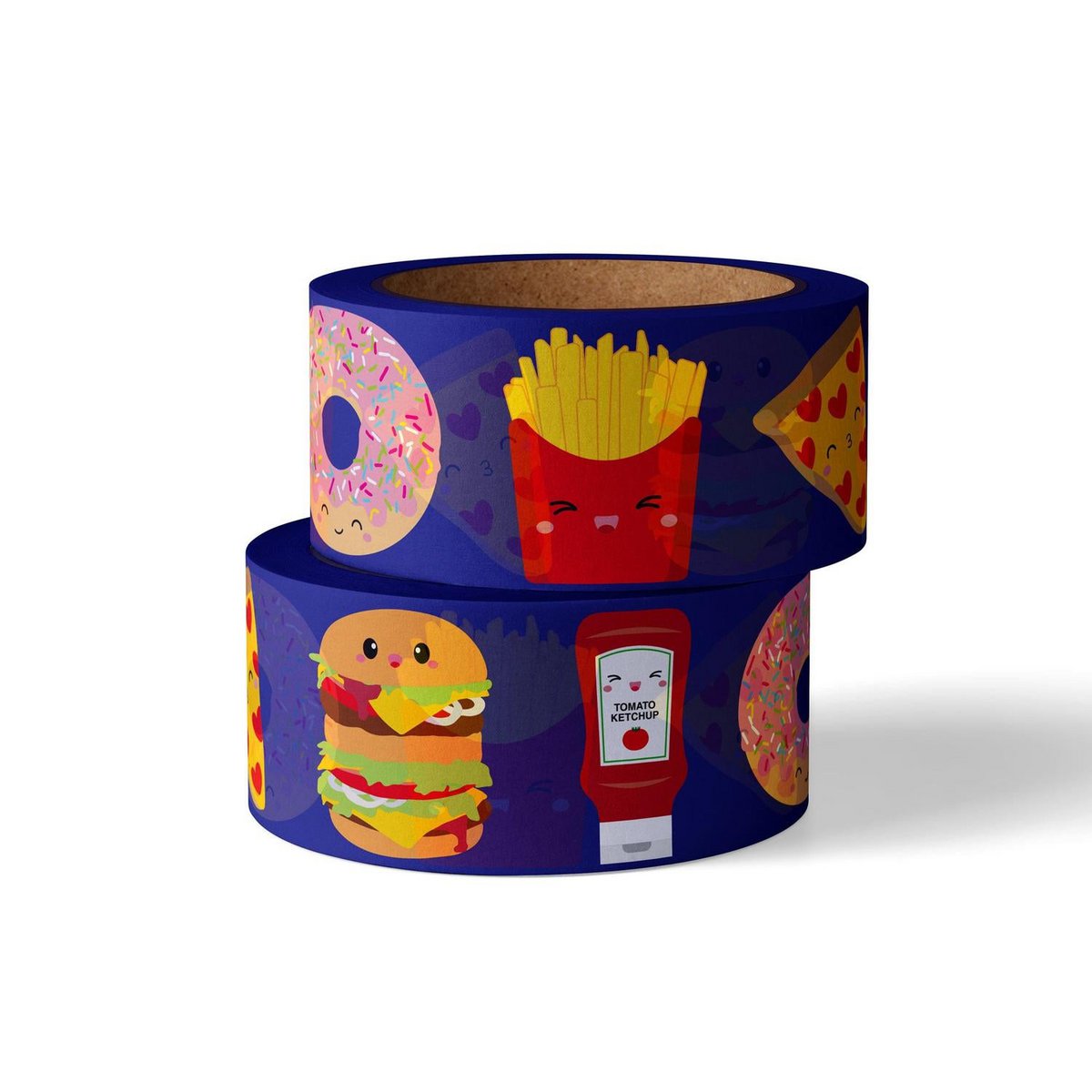 Washi tape Fastfood met Hamburger