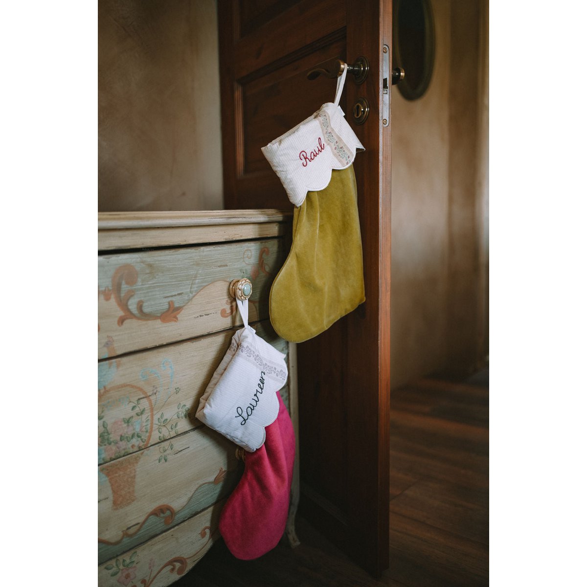 TISU Christmas Stocking, Rouge