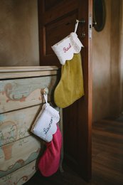 TISU Christmas Stocking, Rouge