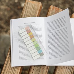 Meadow Mist | Ordinate Haftnotizen | Sticky Notes Pastell | Sticky Notes | Index Tabs | Sticky Notes Transparent | Sticky Tabs | Book Tabs | Annotating Tabs | Klebezettel Schule | Büro | 200 Stücke