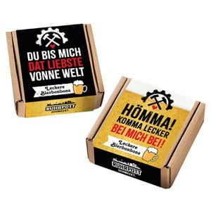 Bonbons; Display Ruhrpott 2-sort. gelb; schwarz, VE 24
