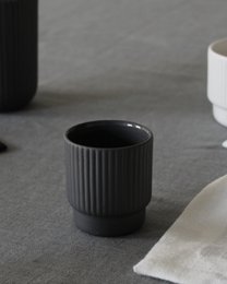Espresso cup Column | dark grey