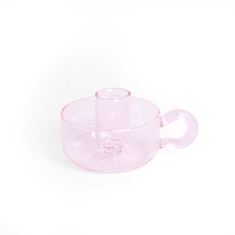 ROZE KRISTAL KLASSIEKE KANDELAAR HF
