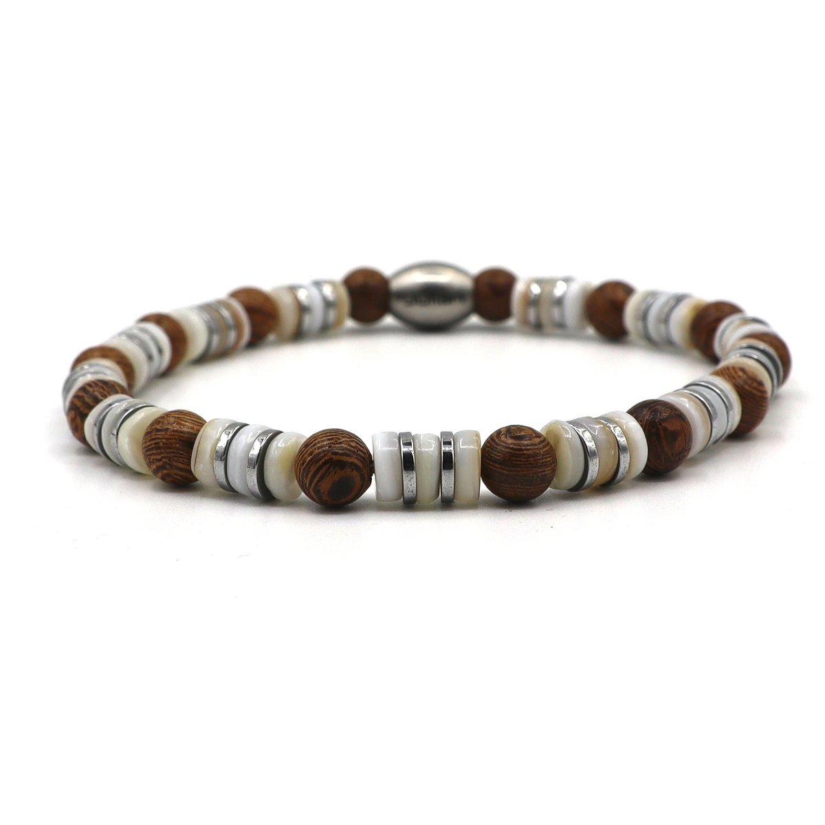Enam Tiga naturel (zilver of goud)