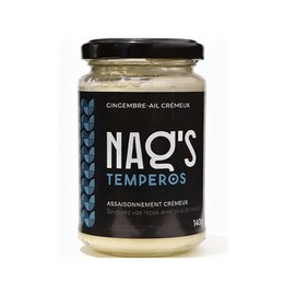 "Ginger marinade sauce, creamy white condiment, gourmet seasoning, culinary ingredient, glass jar packaging"