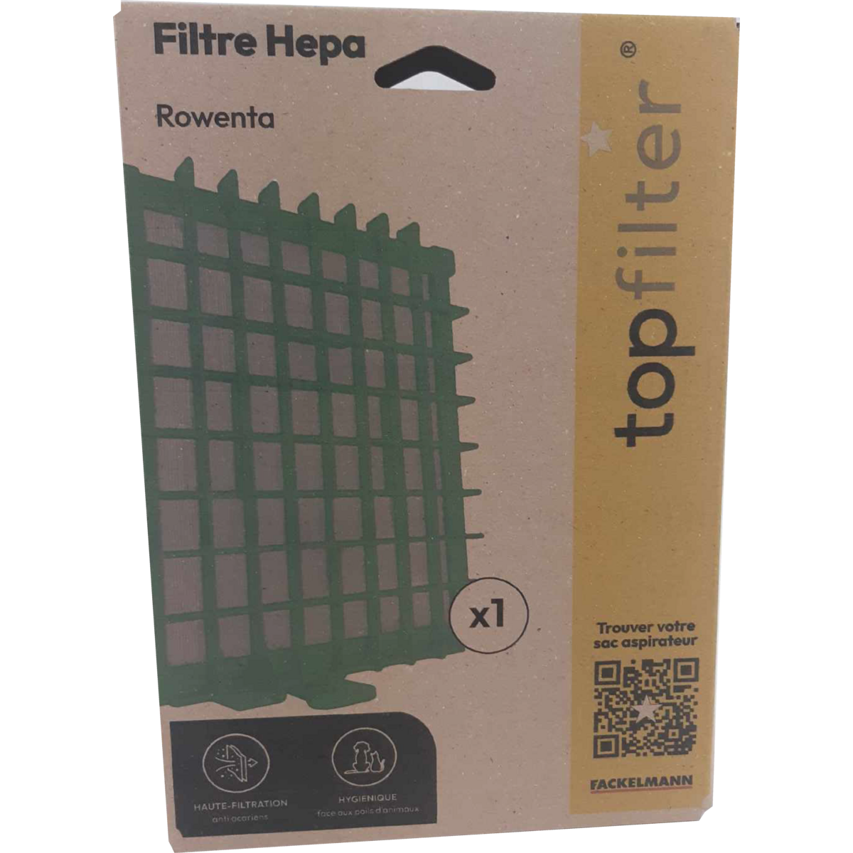 Hepa filter til Rowenta Silence Force støvsuger TopFilter