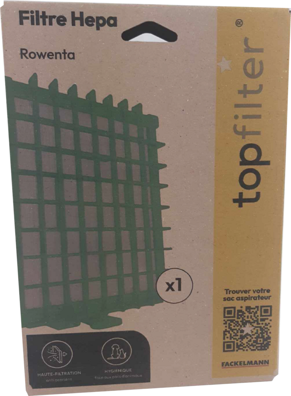 Hepa filter til Rowenta Silence Force støvsuger TopFilter