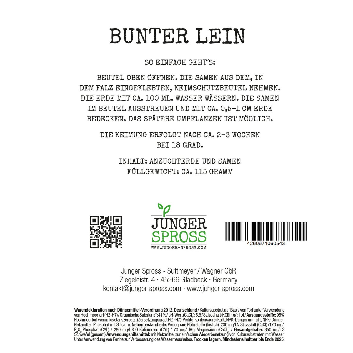 If you truly love nature (Bunter Lein)