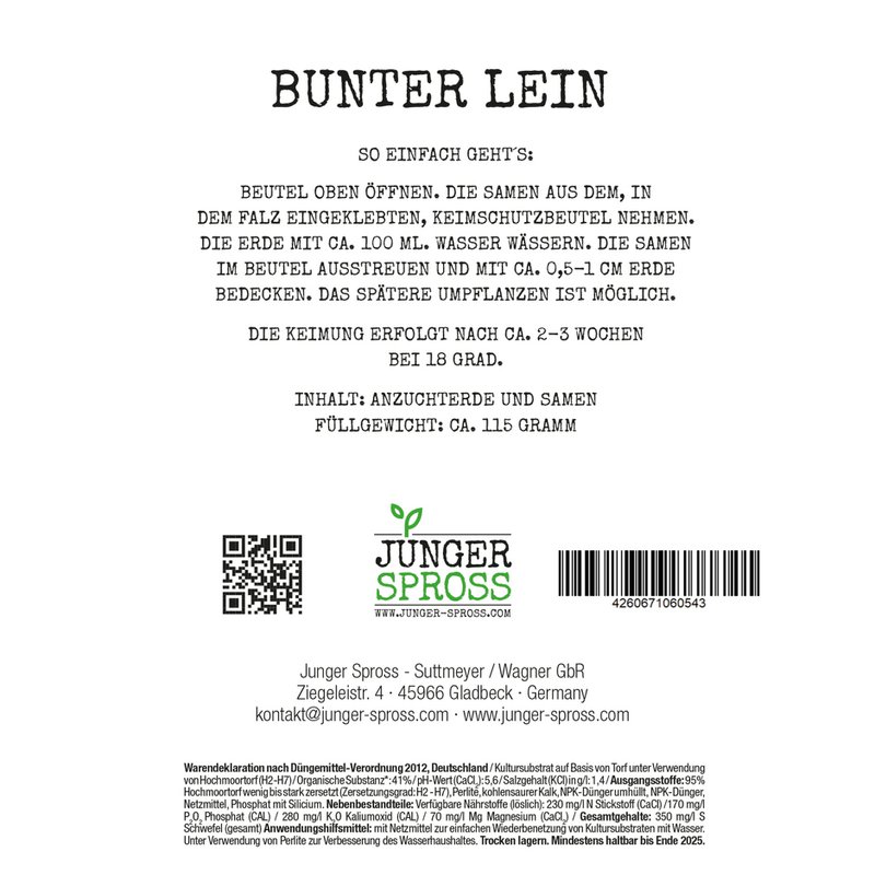If you truly love nature (Bunter Lein)