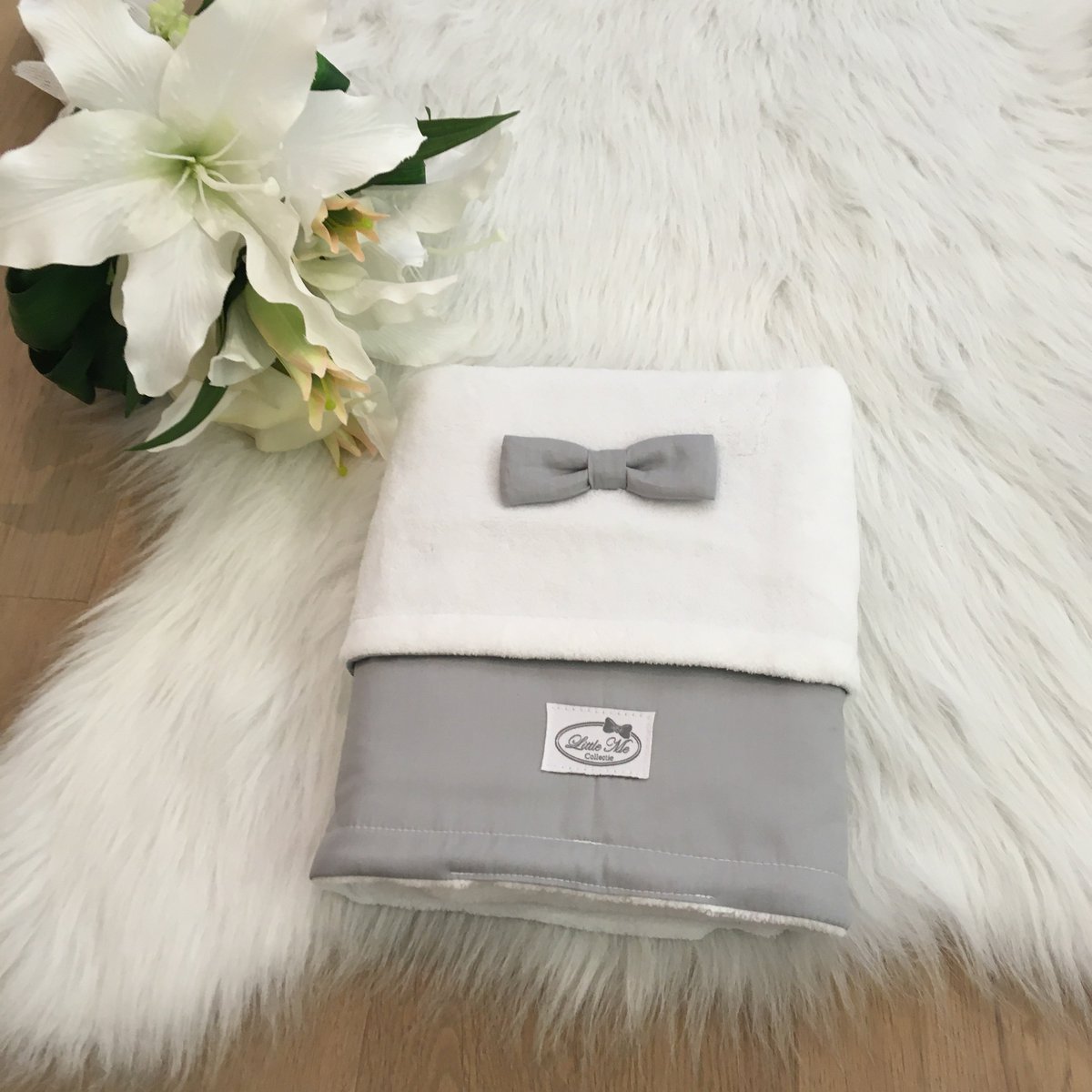 Blanket classic love gray
