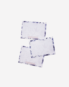 Flashcards Set in Luxurious Toile de Jouy (50 pcs)