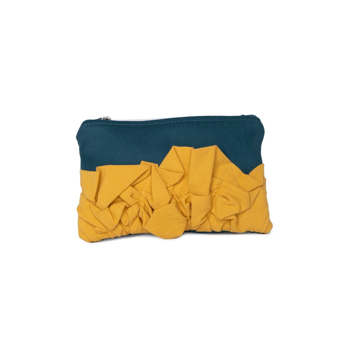 teal + yellow