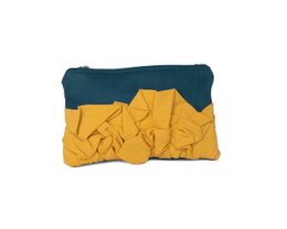 Boho makeuptaske med flæser
