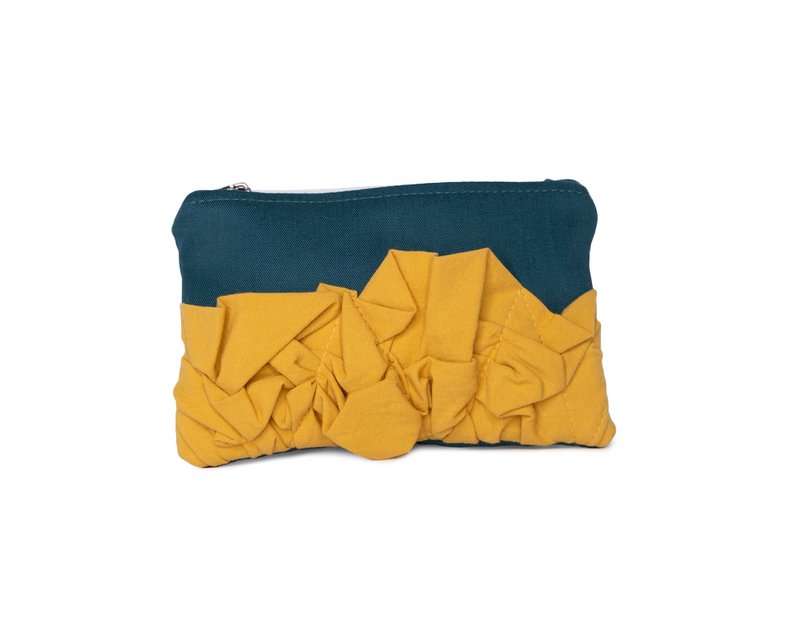 Boho makeuptaske med flæser