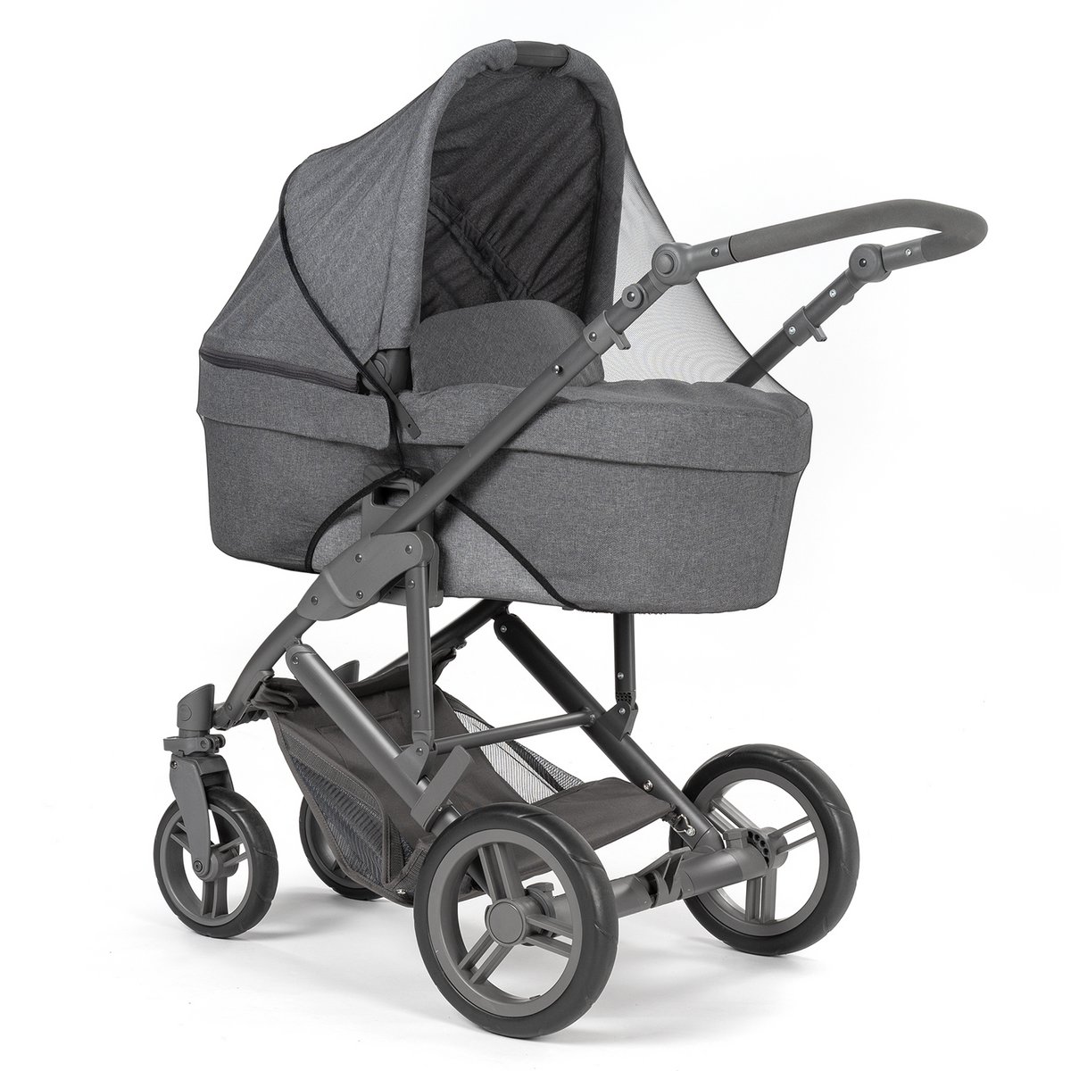 Mosquitera BiteSafe para cochecito, negra