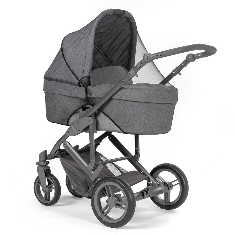 Moustiquaire BiteSafe pour poussette, noir