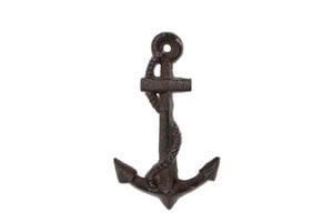 Wall decoration "Anchor" S brown