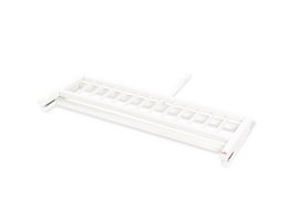 Bed guard „Classic”, white lacquered