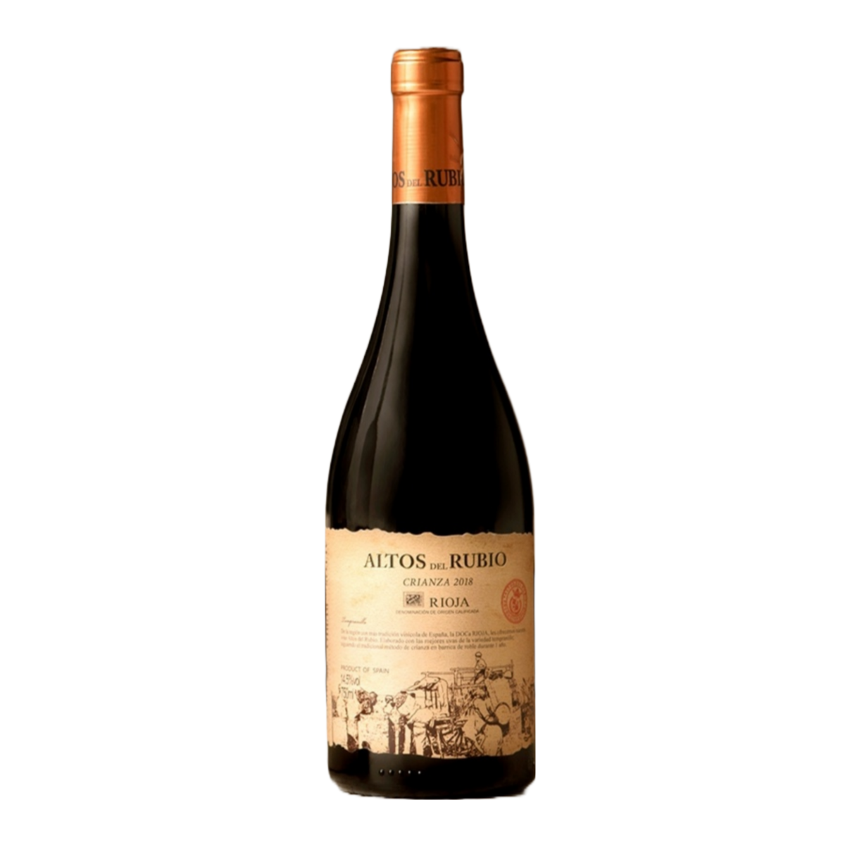 Crianza rødvin D.O.Ca. Rioja Altos del Rubio