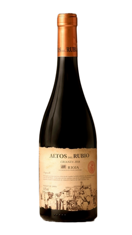 Vin rouge Crianza D.O.Ca. Rioja Altos du Rubio