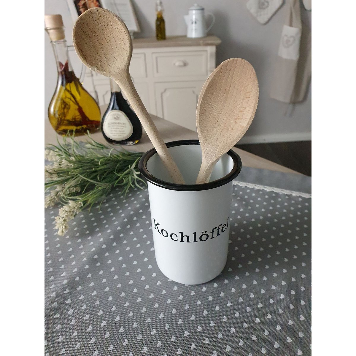 Kochl”ffeltopf aus Emaille
