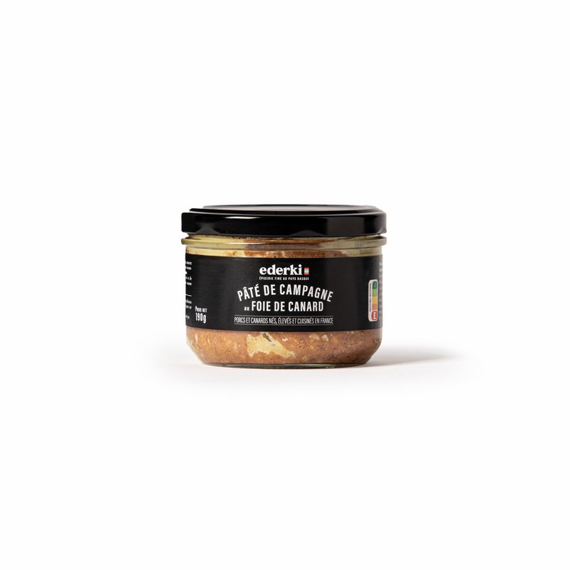 Landpostej med foie gras 190g