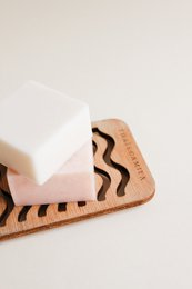 Thaïs Camila | Jabonera de Madera Certificada Sostenible | Jabonera Design minimaliste
