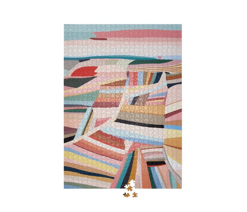 Printworks Puslespil - Art Lover Morning Fields - 1000 brikker