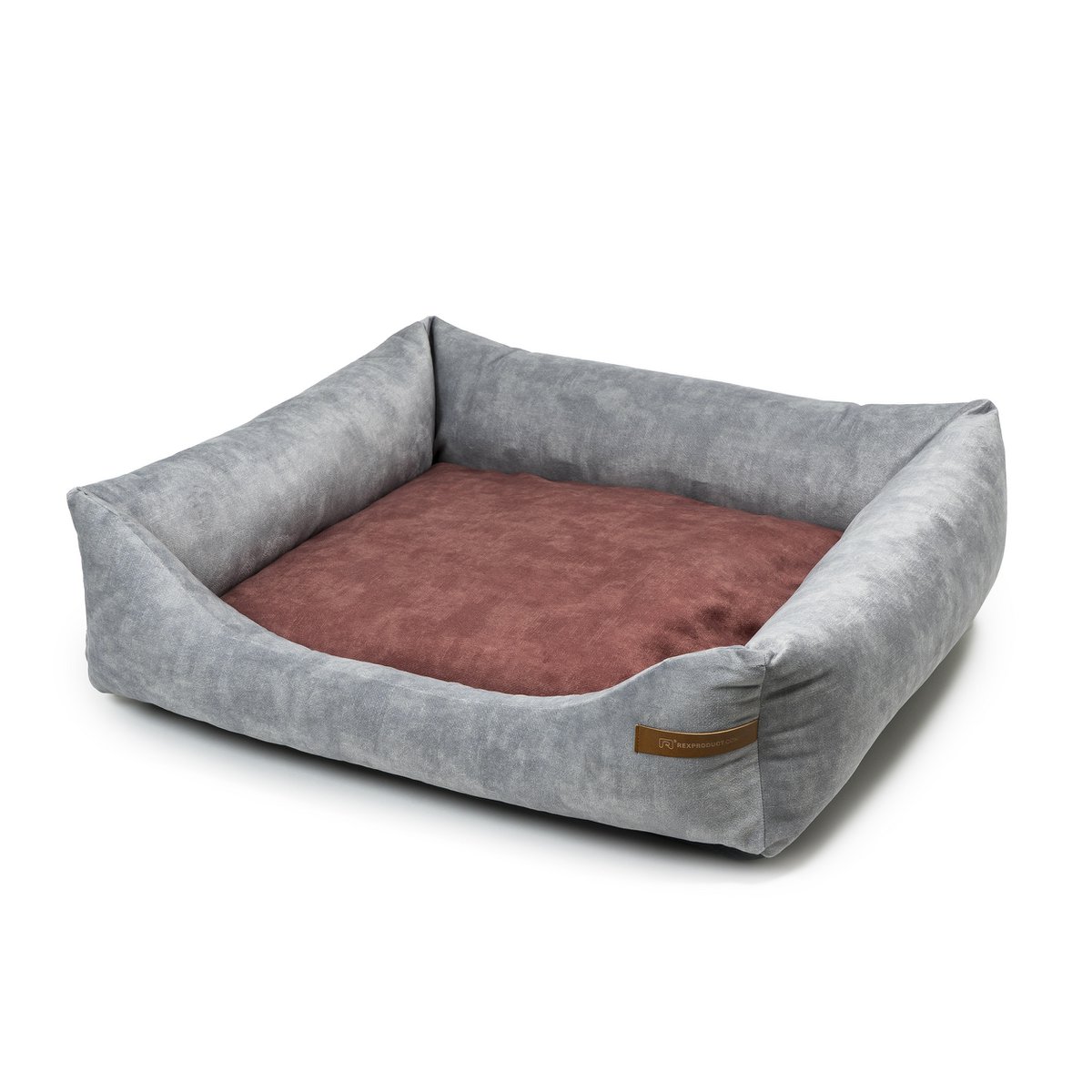 Cuccia per cani e gatti SoftColor - grigio chiaro/multicolore