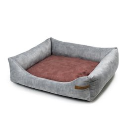Cuccia per cani e gatti SoftColor - grigio chiaro/multicolore