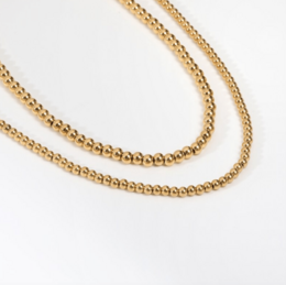 Leonida - Collana con perline a sfera