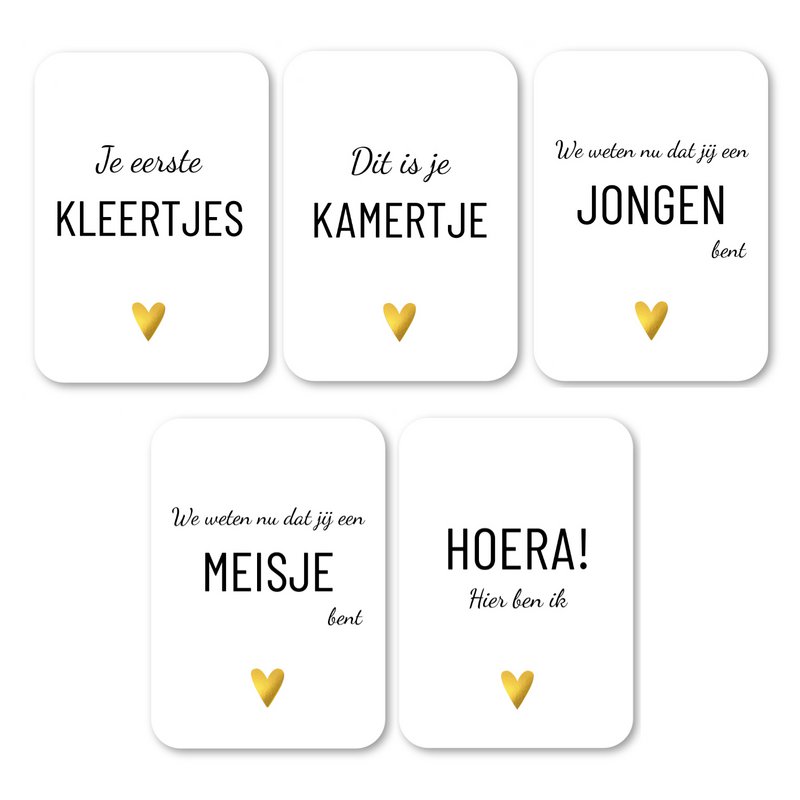Milestone Cards - Pregnant