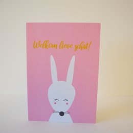 Greeting Card Rabbit