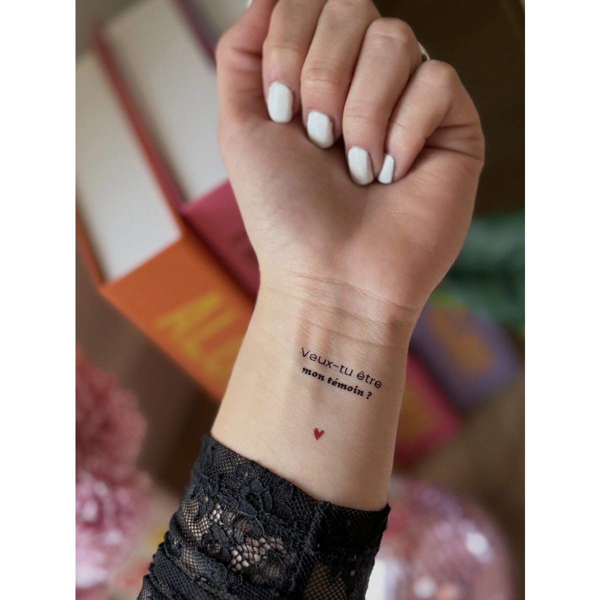 Tatuaggio temporaneo di sioou - vuoi essere il mio testimone? X5