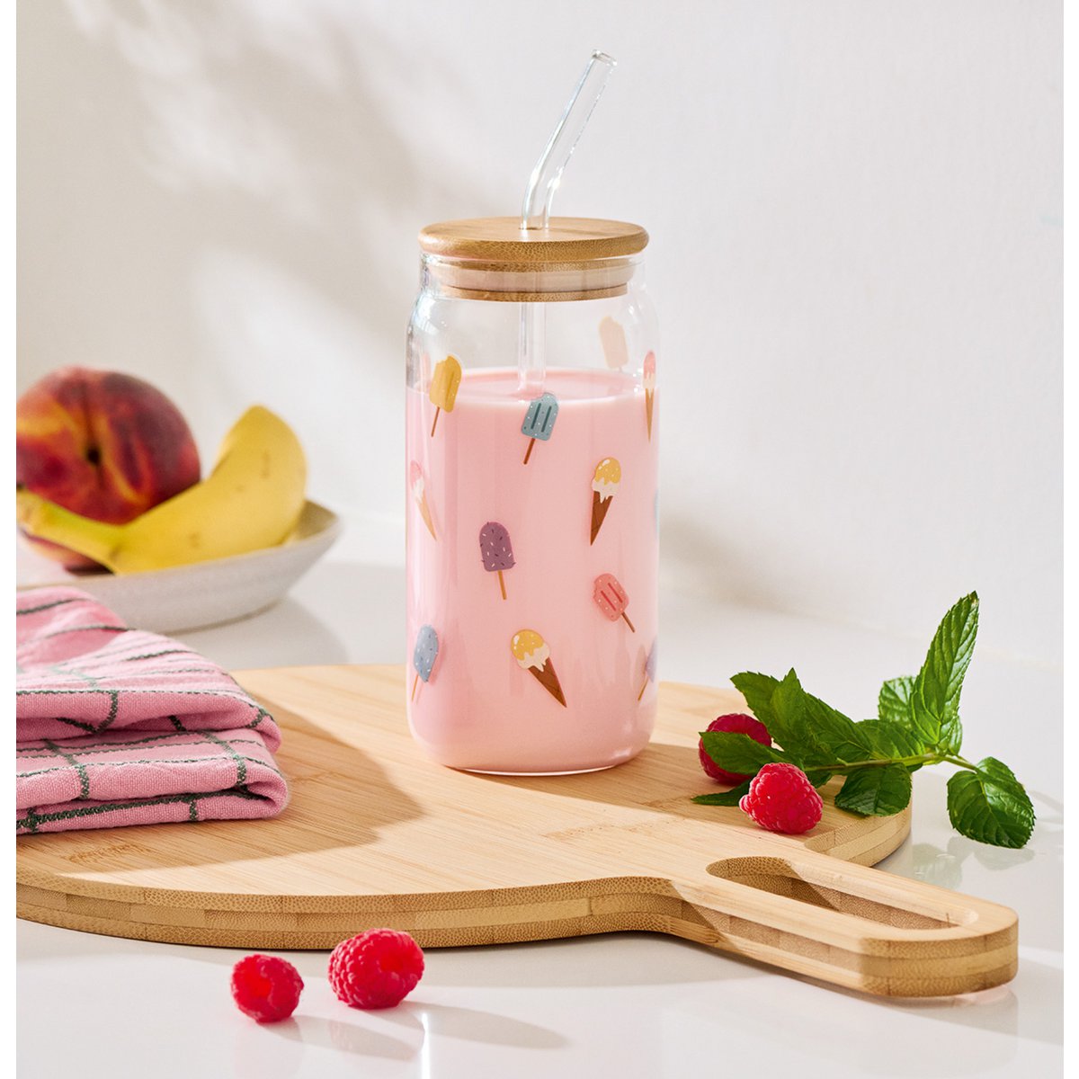 Szklanka do picia „Lody” 500ml FSC 100%