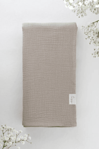 TISU Musselin-Pucktuch, Sand