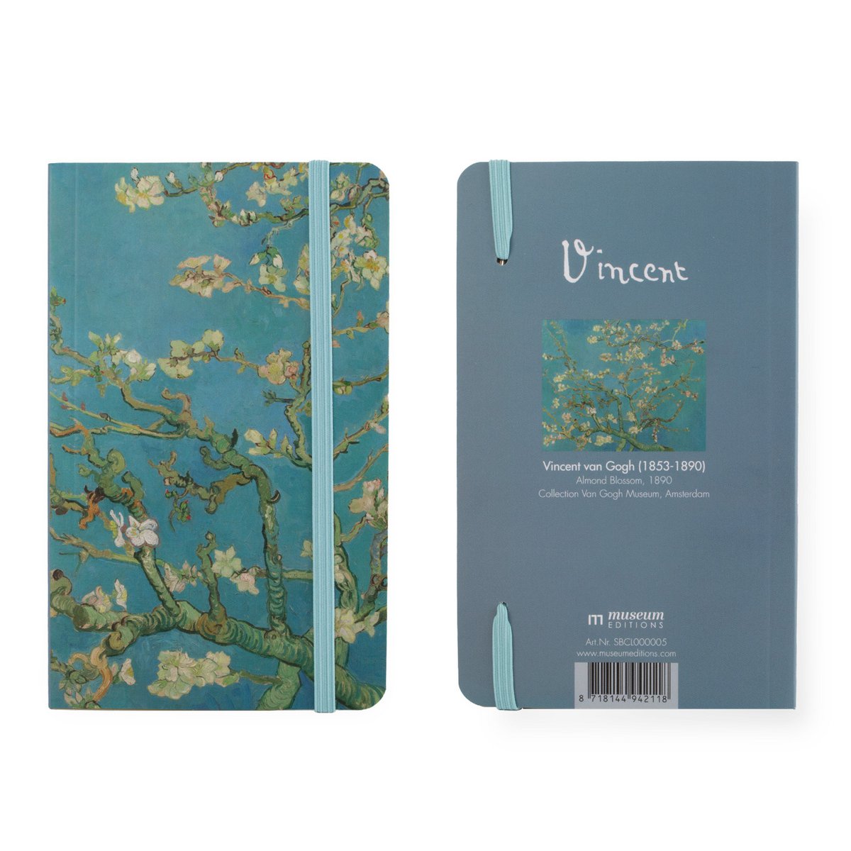 Blødt omslagsnotesbog A6, Almond Blossom, Van Gogh