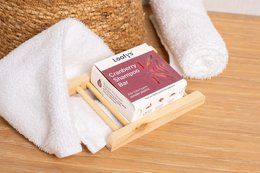 Shampoo bar tranebær