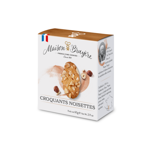 Hazelnut Crunchy cookies 60G