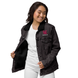 Denim sherpa jacket REBEL GIRL