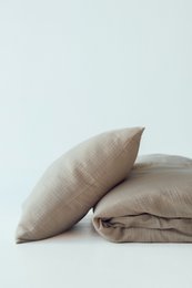Copertura del piumone per bambini Tisu e federa, sabbia