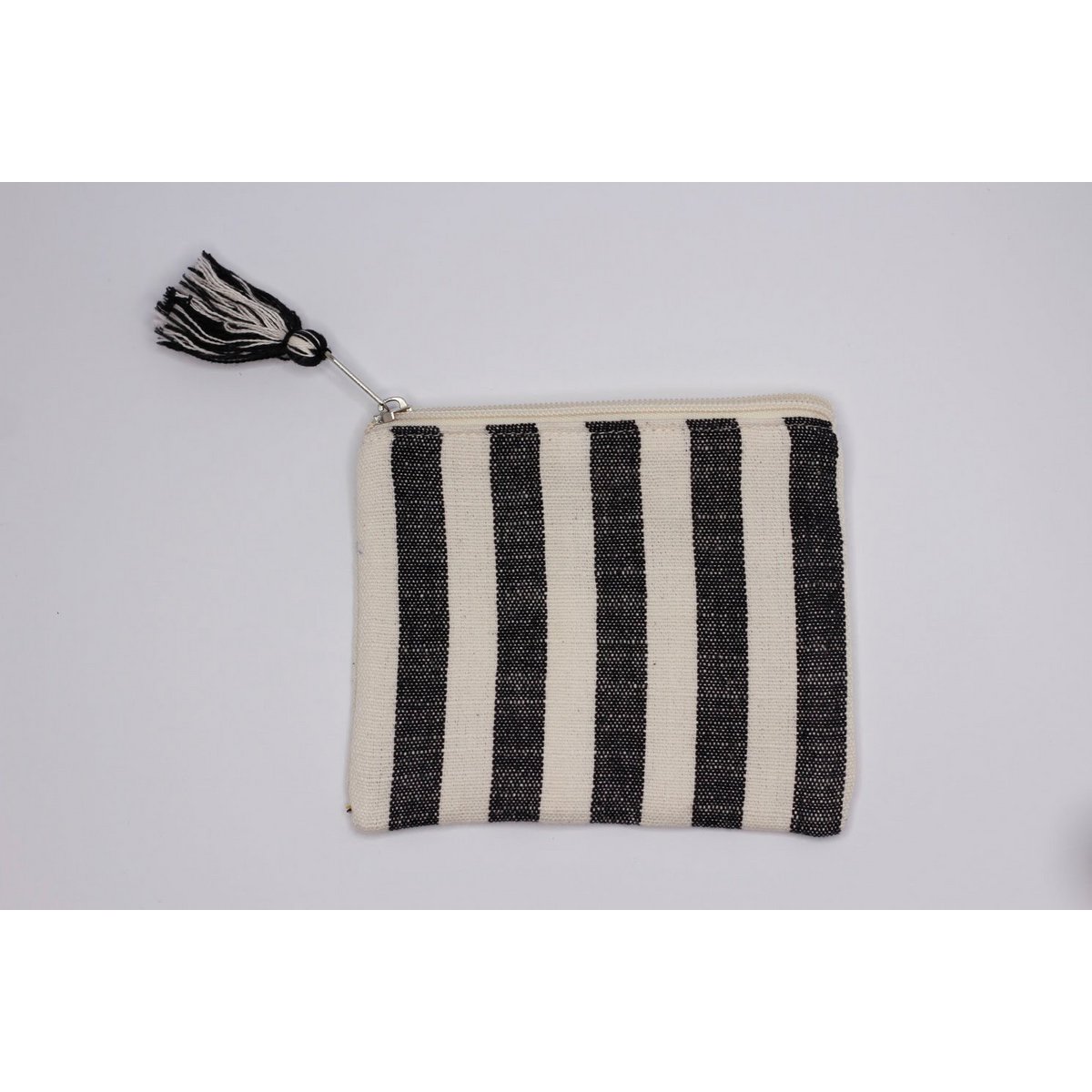 Handgemachte kleine Tasche Ole | Schwarz