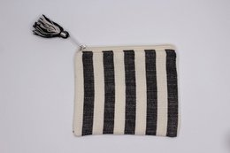 Handgemachte kleine Tasche Ole | Schwarz