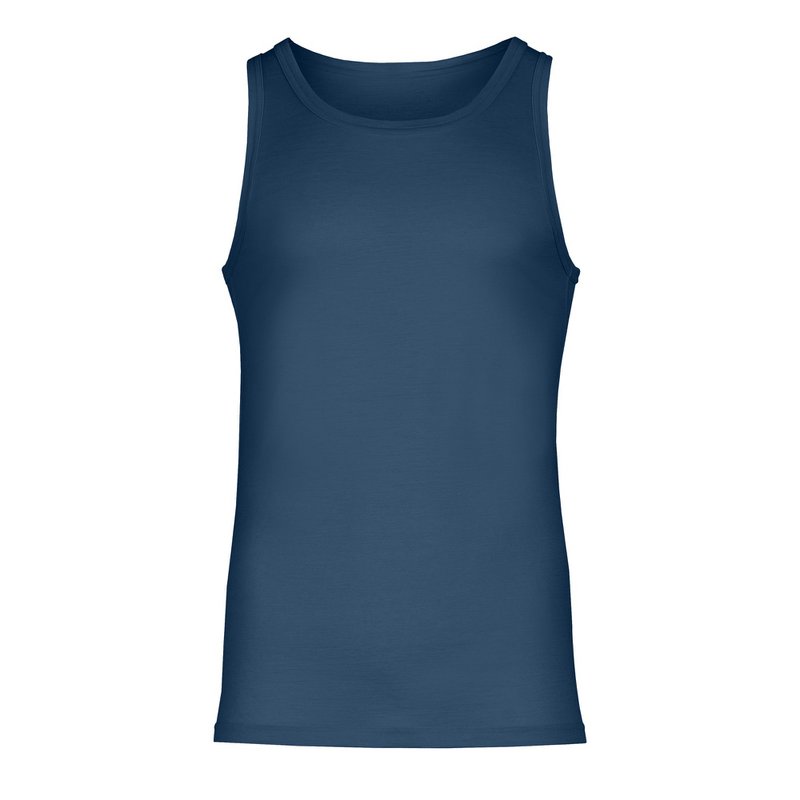 Men's Merino 160 Tank Top Denim