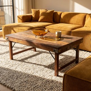 Coffee table foldable